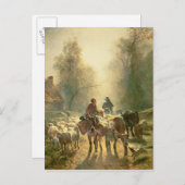 市場のために引き起こすこと ポストカード (正面/裏面)