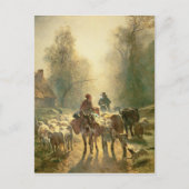 市場のために引き起こすこと ポストカード (正面)