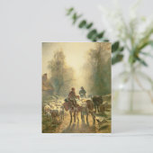 市場のために引き起こすこと ポストカード (スタンド正面)