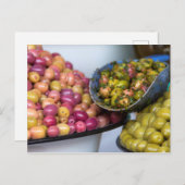 市場のオリーブ ポストカード (正面/裏面)