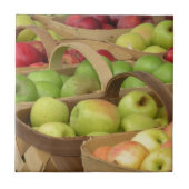 市場のセラミックタイルのAppleのバスケット タイル (正面)