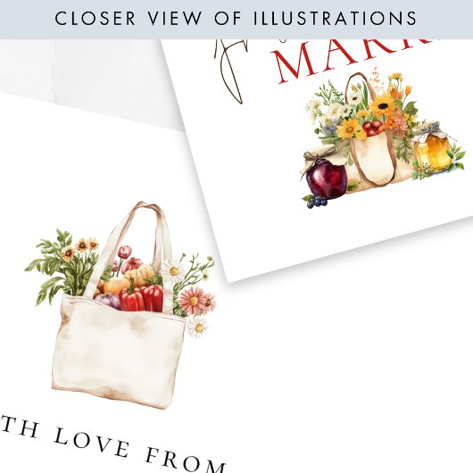 市場のディスプレイシャワーを新鮮にオフ エンクロージャーカード