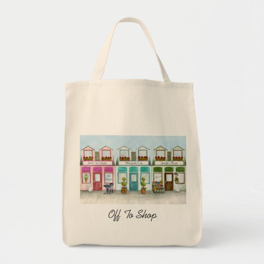 市場のバッグにを離れて トートバッグ (正面)