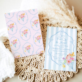 市場のブライダルシャワーから生まれお洒落る 招待状