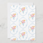 市場のブライダルシャワーから生まれお洒落る 招待状 (裏面)