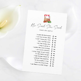 市場のブライダルシャワーは、ゲームだと述べた