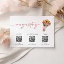 市場のブライダルシャワー登録証から新しい