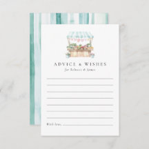 市場のブライダルシャワー