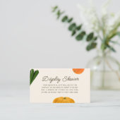 市場のブライダルシャワー エンクロージャーカード (スタンド正面)