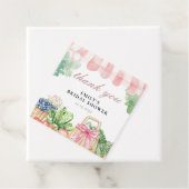 市場のブライダルシャワー フェイバータグ (インサイチュ)