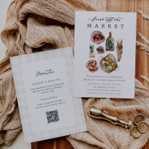 市場のブライダルシャワー