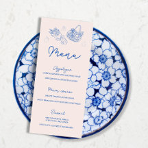 市場のメニュー手描きブライダルシャワー