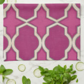 市場のモチーフII キッチンタオル (折り畳み)