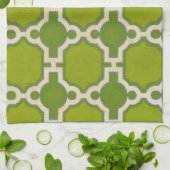 市場のモチーフIV キッチンタオル (折り畳み)