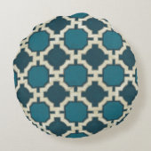 市場のモチーフVI ラウンドクッション (裏面)