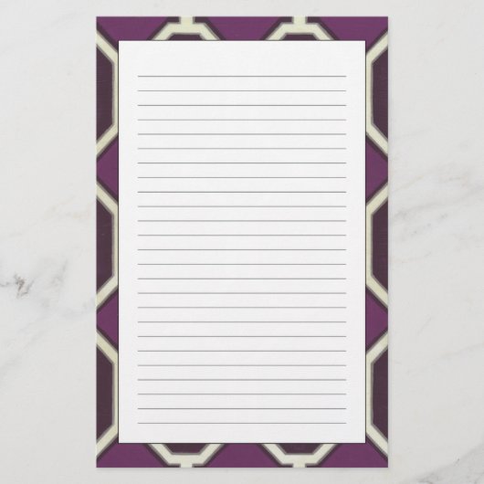 市場のモチーフVIII 便箋 (正面)