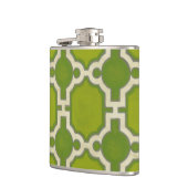 市場のモティーフIV フラスク (左)