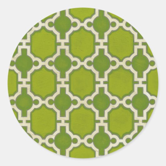 市場のモティーフIV ラウンドシール (正面)