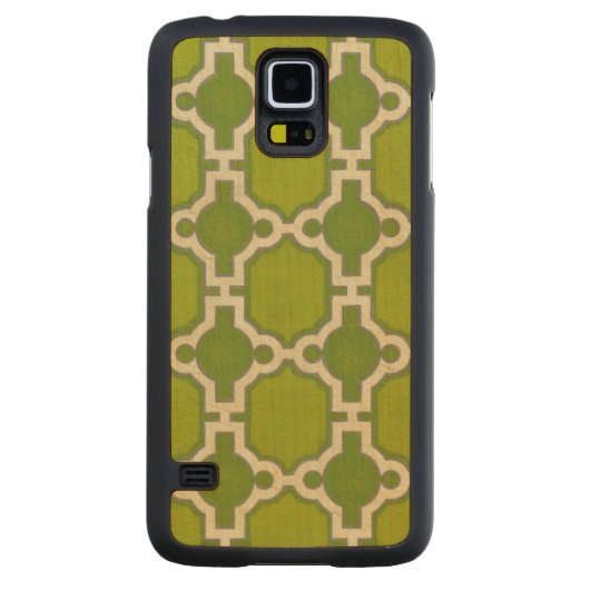 市場のモティーフIV CarvedメープルGalaxy S5スリムケース (裏面)