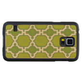 市場のモティーフIV CarvedメープルGalaxy S5スリムケース (正面(横))