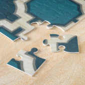 市場のモティーフVI ジグソーパズル (側面)