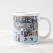 市場のユダヤ人の通りPenzance ジャンボコーヒーマグカップ (右)