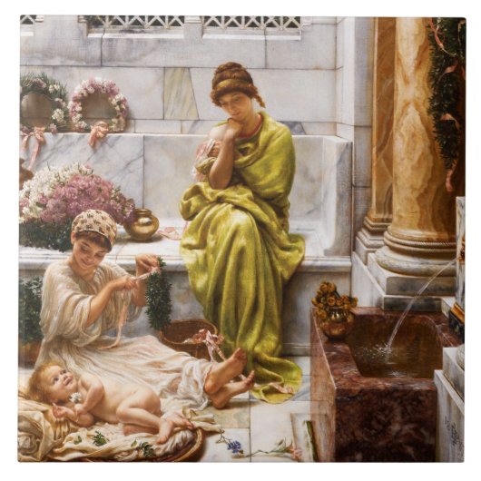 市場の一角 タイル (正面)