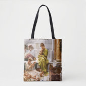 市場の一角 トートバッグ (正面)