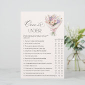 市場の上または下ブライダルシャワーゲーム (スタンド正面)