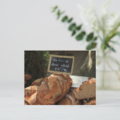 市場の停止のフランス・パン ポストカード (スタンド正面)