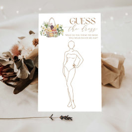 市場の外でブライダルシャワーはドレスを推測