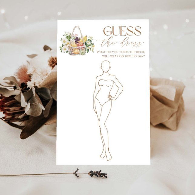 市場の外でブライダルシャワーはドレスを推測 (クリエイターアップロード済み)