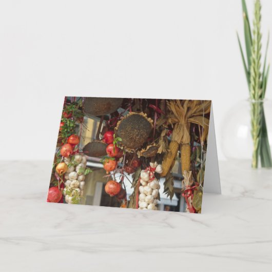 市場の失速フィレンツェ サンキューカード (正面)