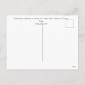 市場の失速フィレンツェ シーズンポストカード (裏面)