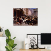 市場の強牛と弱牛， 1879 ポスター (ホームオフィス)