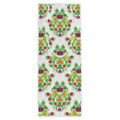 市場の新鮮なダマスク ワインギフトバッグ (裏面)