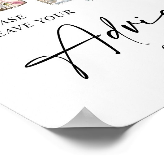 市場の新鮮なフローラジャーアドバイスポスター ポスター (角)