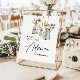 市場の新鮮なフローラジャーアドバイスポスター ポスター