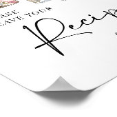 市場の新鮮なフローラジャーレシピポスター ポスター (角)