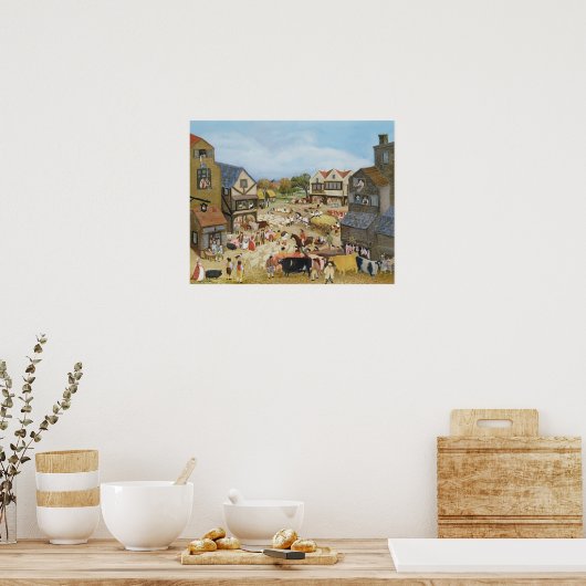 市場の日 ポスター (キッチン)