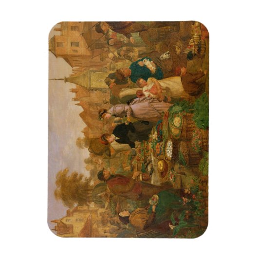 市場の日 マグネット (縦)