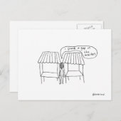 市場はがき ポストカード (正面/裏面)