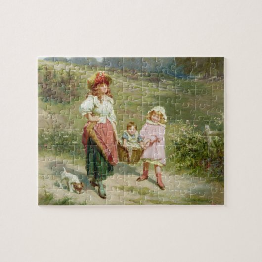 市場へのT33572、脂肪質のブタを買うため ジグソーパズル (横)