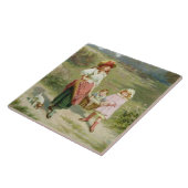 市場へのT33572、脂肪質のブタを買うため タイル (側面)