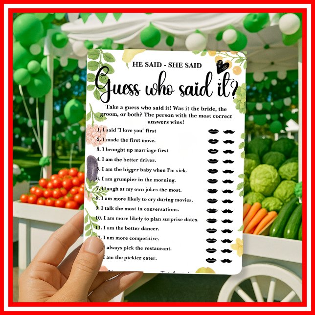 市場を離れた時点で、同氏は、ブライダル・ゲームを明らかにした (クリエイターアップロード済み)