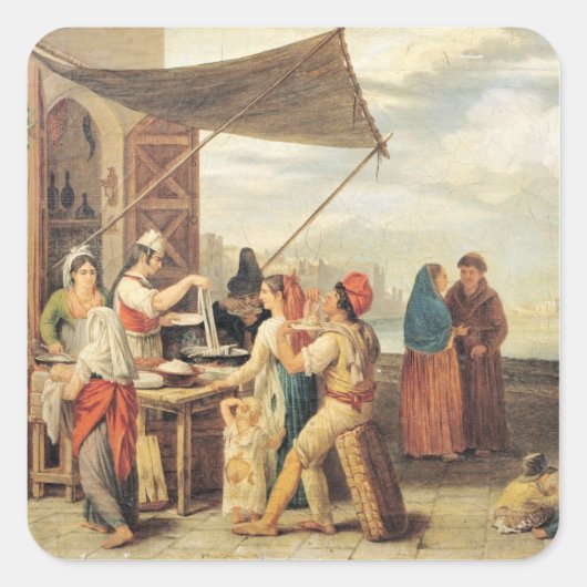 市場イタリアン スクエアシール (正面)