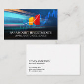 市場グラフ |財務データ 名刺 (正面/裏面)