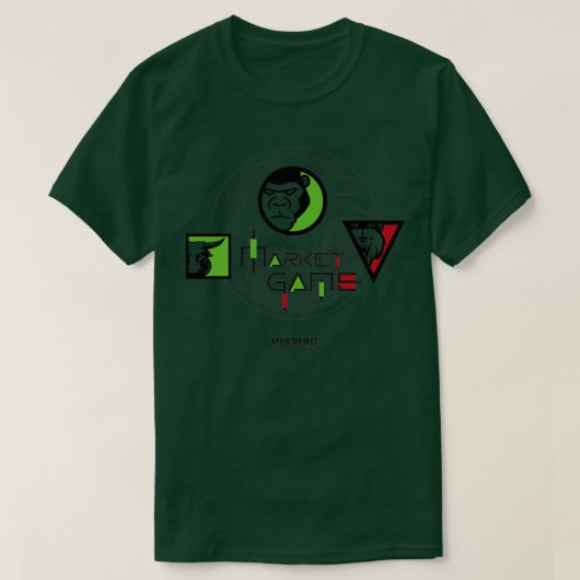 市場ゲームAXMI Tシャツ (デザイン正面)