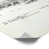 市場サウスサイド6位 ポスター (角)