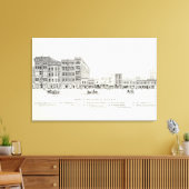 市場サウスサイド7位 キャンバスプリント (インサイチュ (リビング))